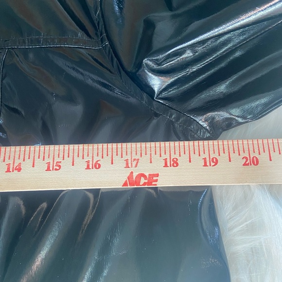 Black Shiny Women's Jacket - Picture 6 of 9